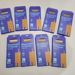 Up & Up Sharpened #2 Pencils - 9 Pack of 24